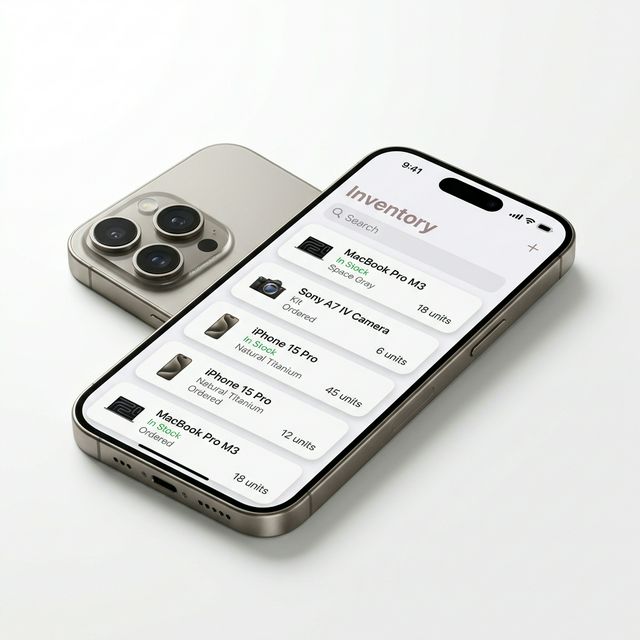 Less. App 物品清单界面